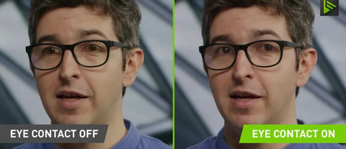 To make you gaze at the camera, Nvidia Broadcast can now deep-fake your eyes.